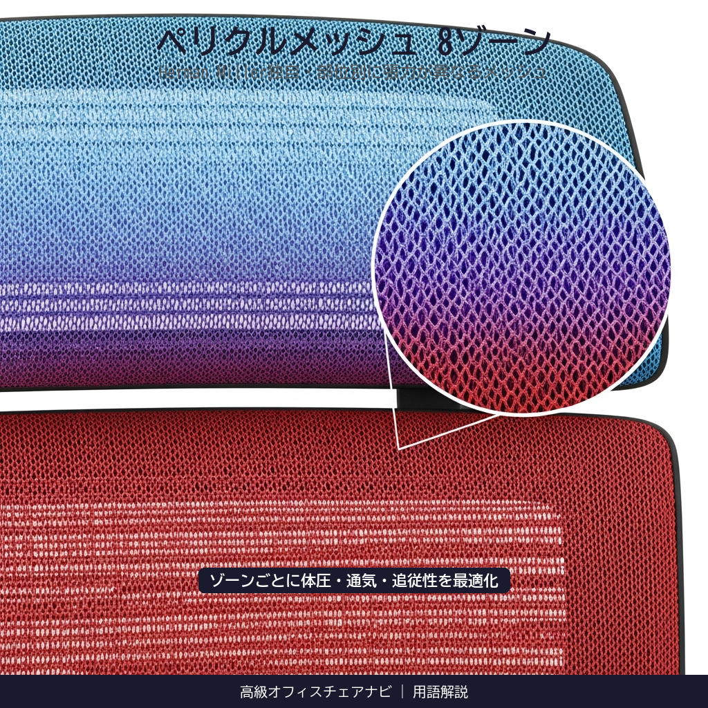 ペリクルメッシュ（8ゾーン）